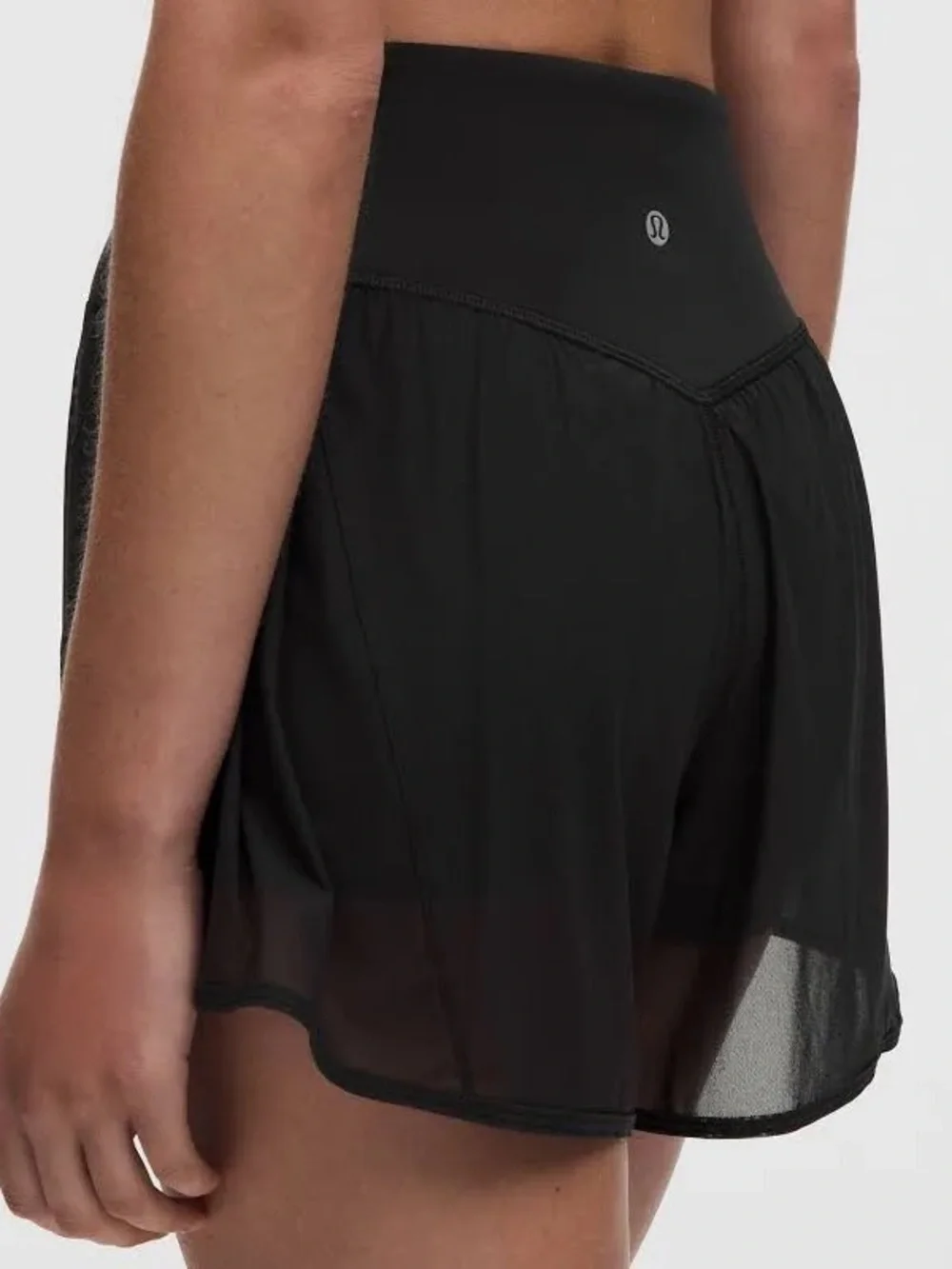 Lululemon Nulu and Mesh High-Rise Yoga Short 3.5